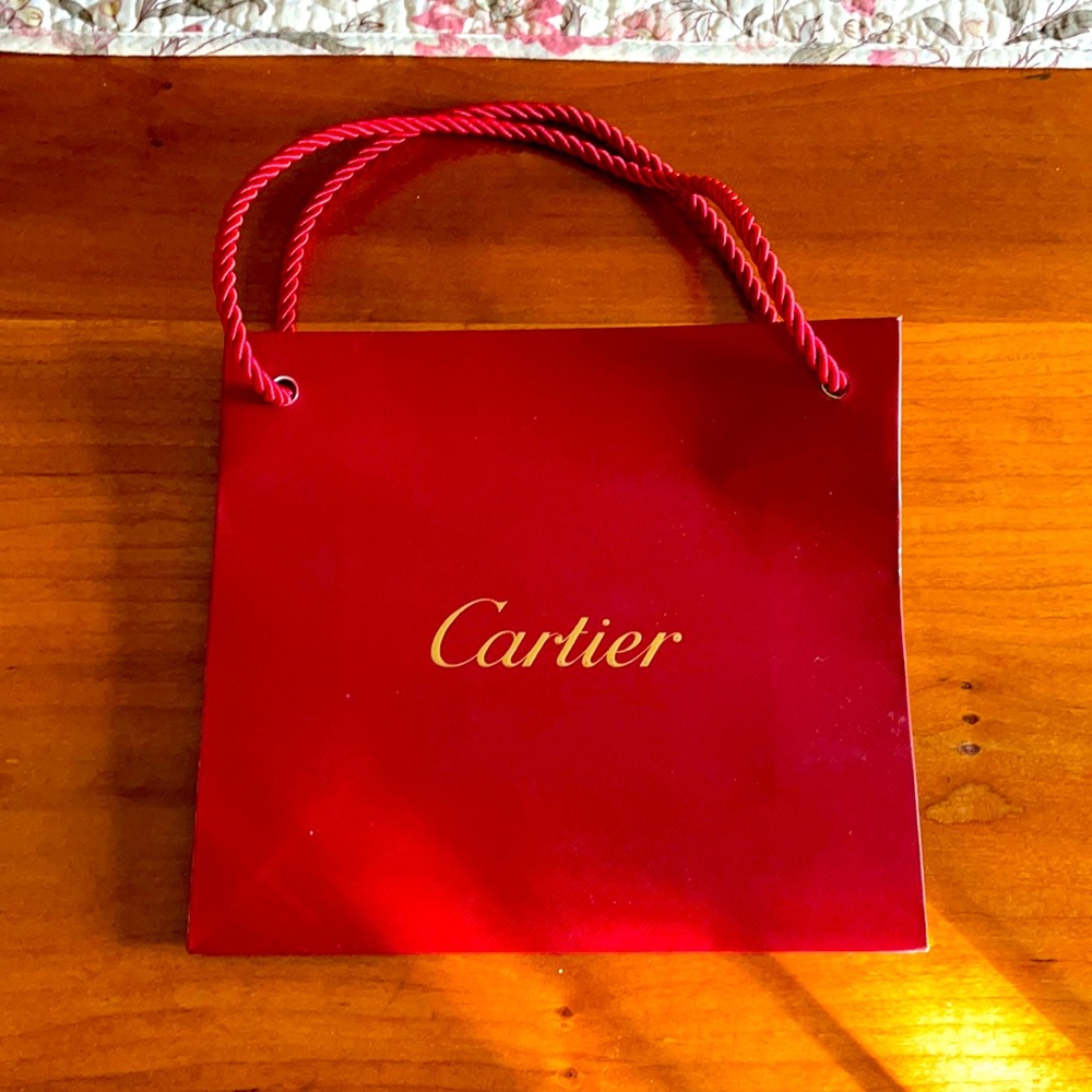 Small Red Cartier Bag